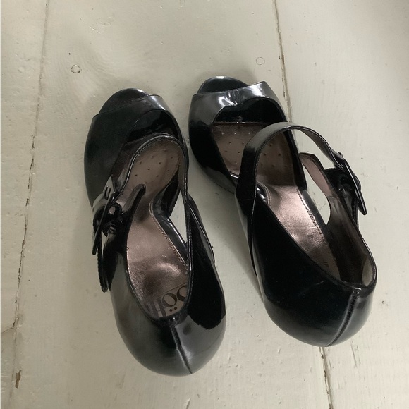 Söfft new peep toe patent leather shoes - Picture 3 of 5